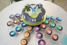 Rodas da Diversão - Skylanders cake and cupcake